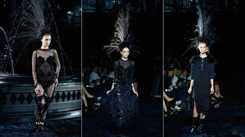 Illustration for article titled Marc Jacobs' Final Show for Louis Vuitton Was a Thing of Dark Beauty